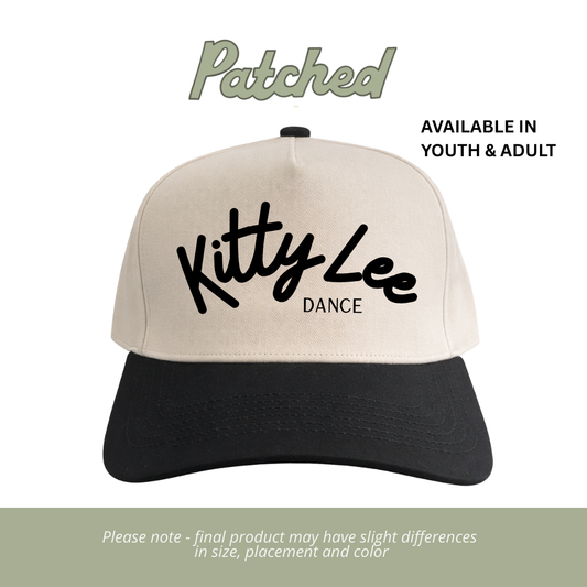 ADULT Kitty Lee Dance Script | Natural/Black Cotton Hat