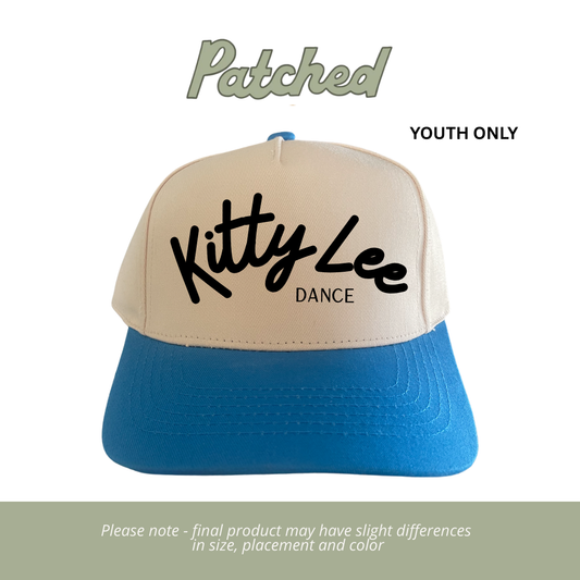 YOUTH Kitty Lee Dance Script | Natural/Blue Cotton Hat