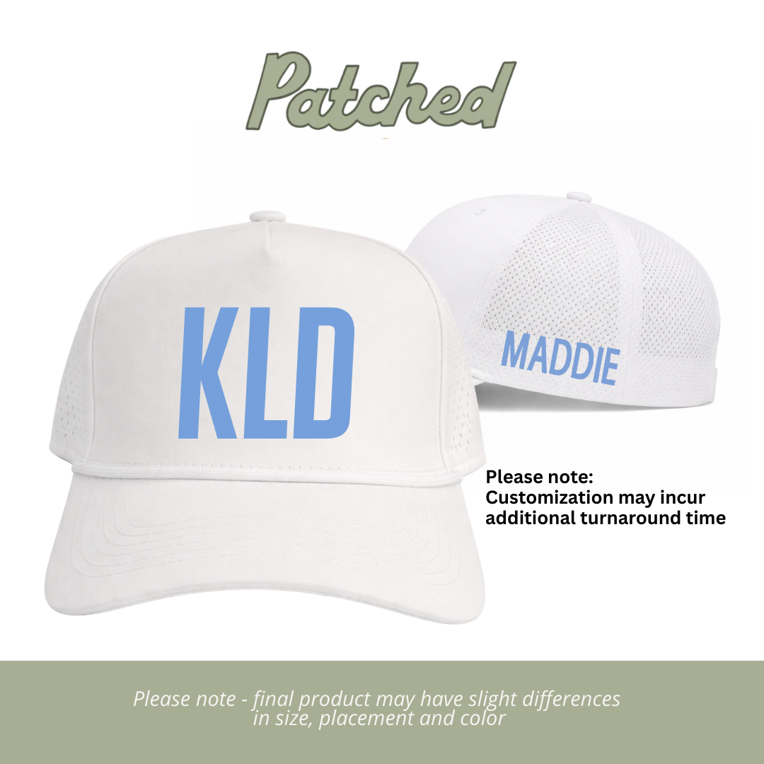 CUSTOMIZED | ADULT KLD | White Performance Hat