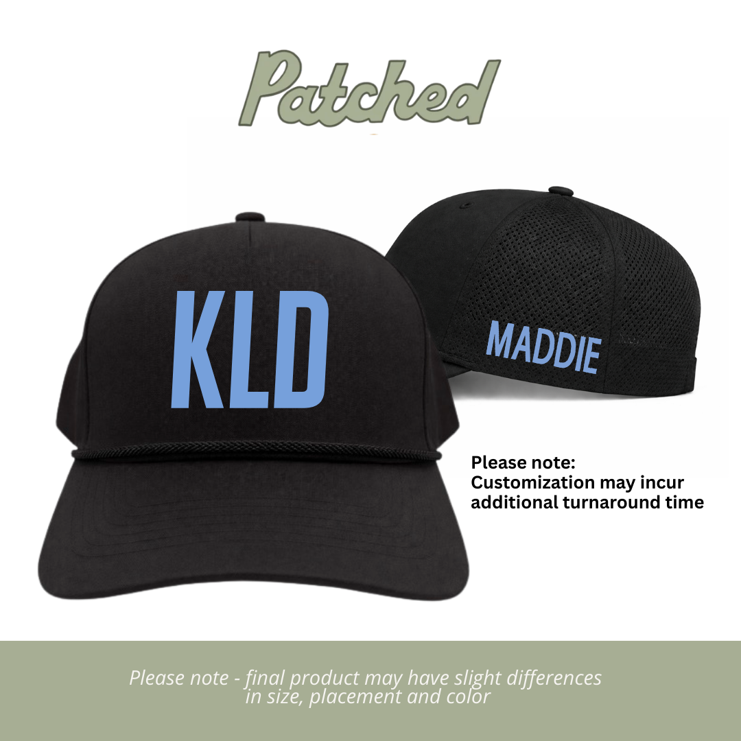 CUSTOMIZED | ADULT KLD | Black Performance Hat