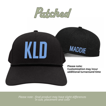 CUSTOMIZED | ADULT KLD | Black Performance Hat