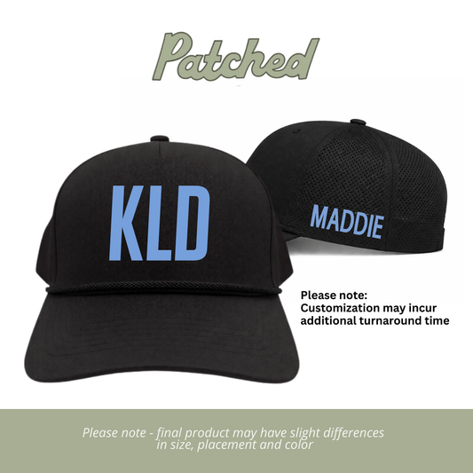 CUSTOMIZED | ADULT KLD | Black Performance Hat
